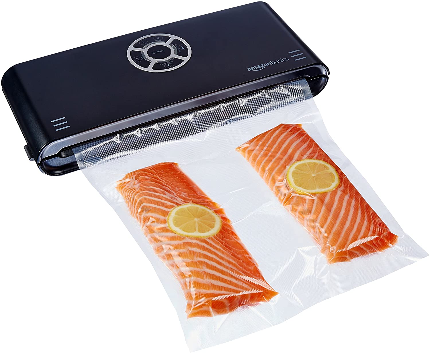 AmazonBasics Vacuum Sealer Machine, 30 cm Seam + 10 Vacuum Bags